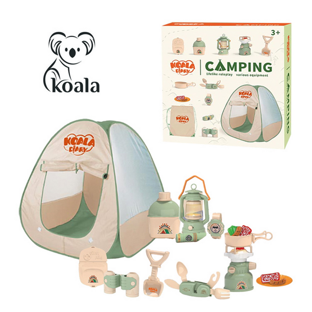 CARPA INFANTIL CON ACES. CAMPING