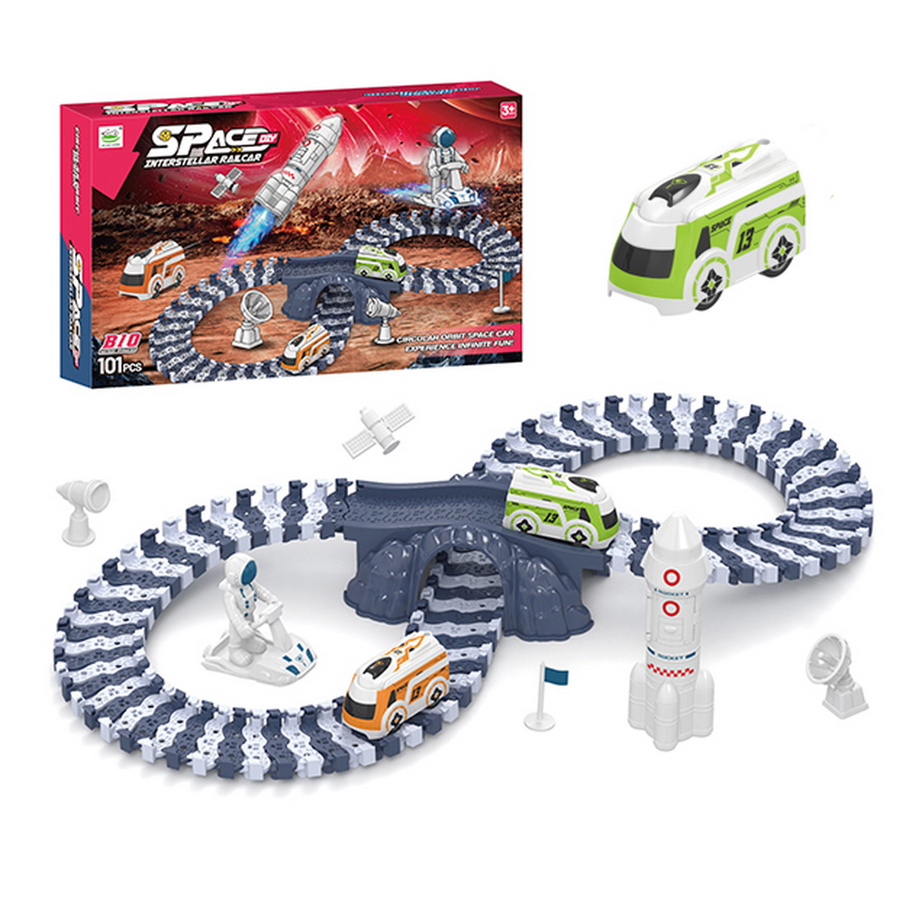PISTA ESPACIAL FLEXIBLE 101 PCS.