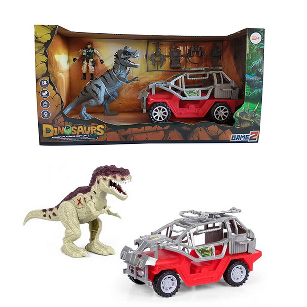 DINO CON CAMION SAFARI