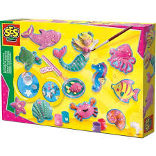 Moldes y Pintura: Figuras del oceano