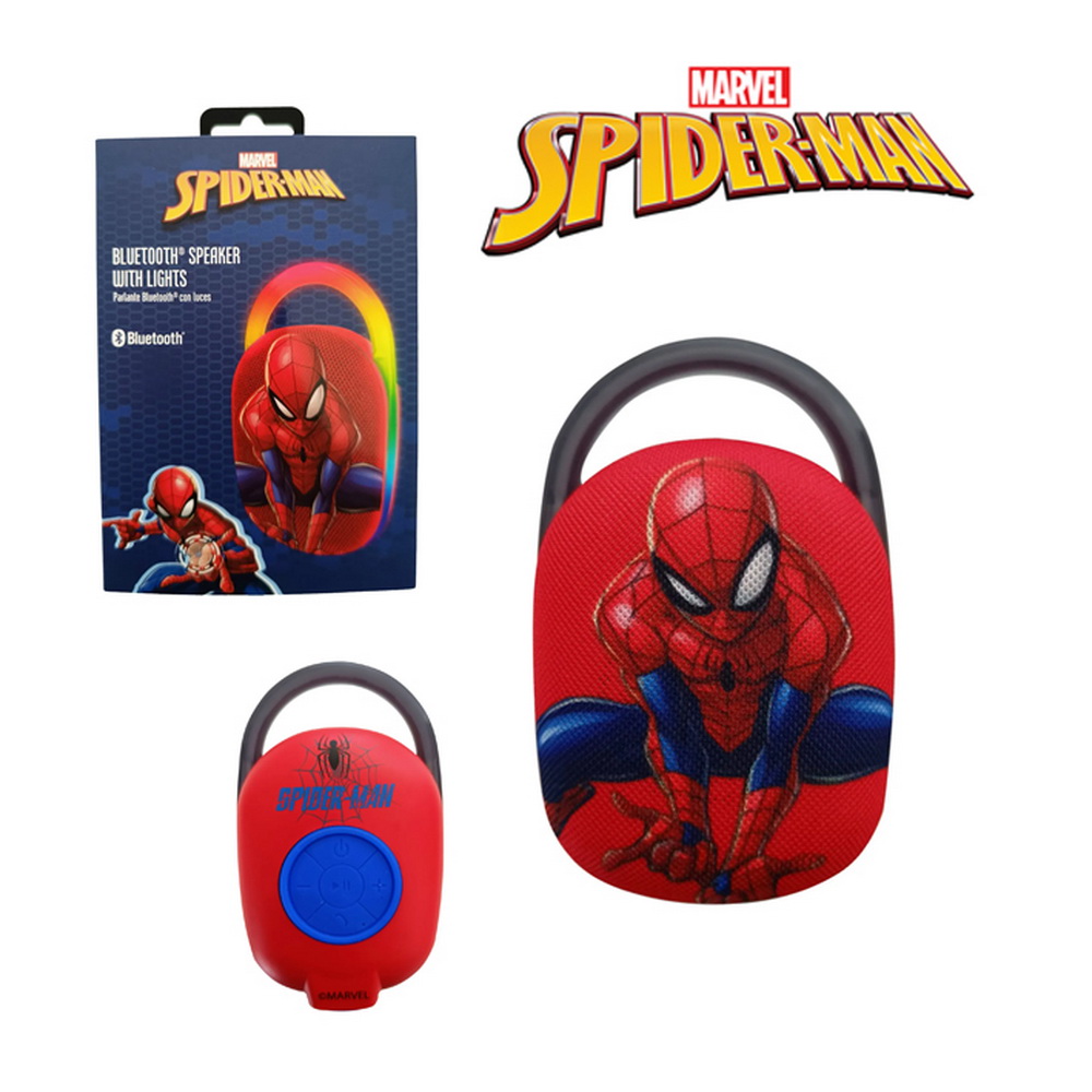 PARLANTE PORTATIL BLUETOOTH SPIDERMAN